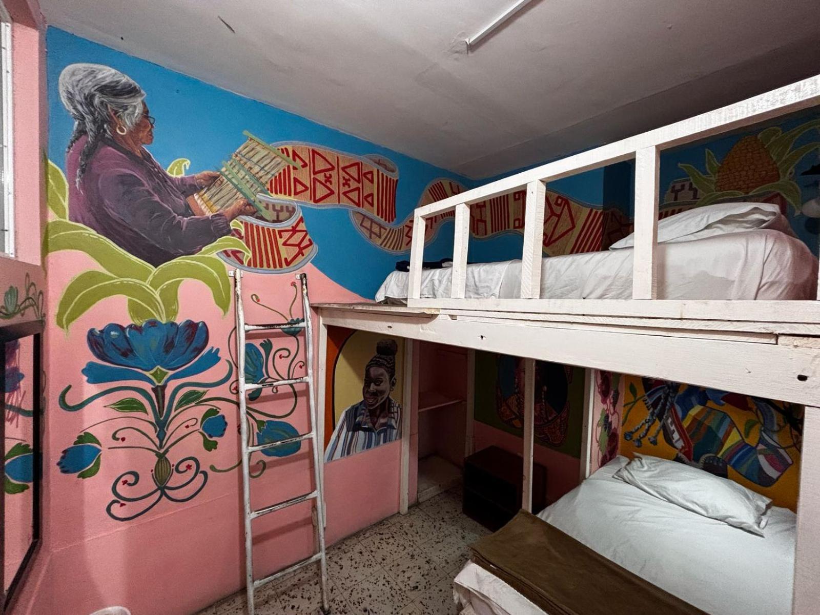 Lienzo Hostel And Mural Art Museum Popayan Exterior photo